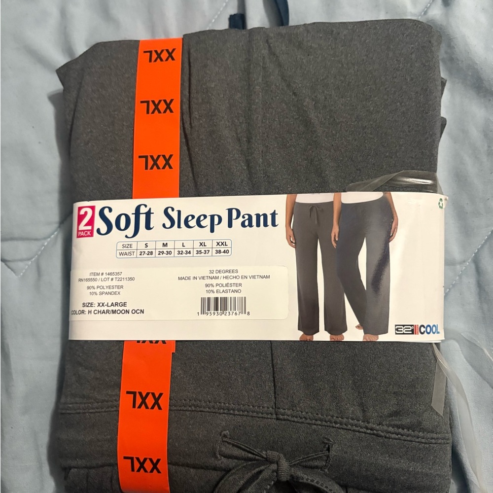 32 Degrees Gray Underwear & Socks Set